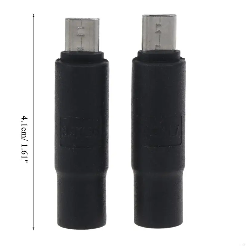 900F micro USB ถึง 4.0x1.7mm/3.5x1.35 มม. เสียบแจ็คเสียบตัวเมียสำหรับโทรศัพท์สำหรับโทรศัพท์