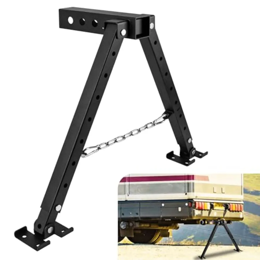 

‎ Hitch Mount Stabilizer Fit 2'' RV Stabilizer Hitch Stand Heavy Duty Hitch Receivers for 5th Wheel Motorhomes Truck Campers Tr