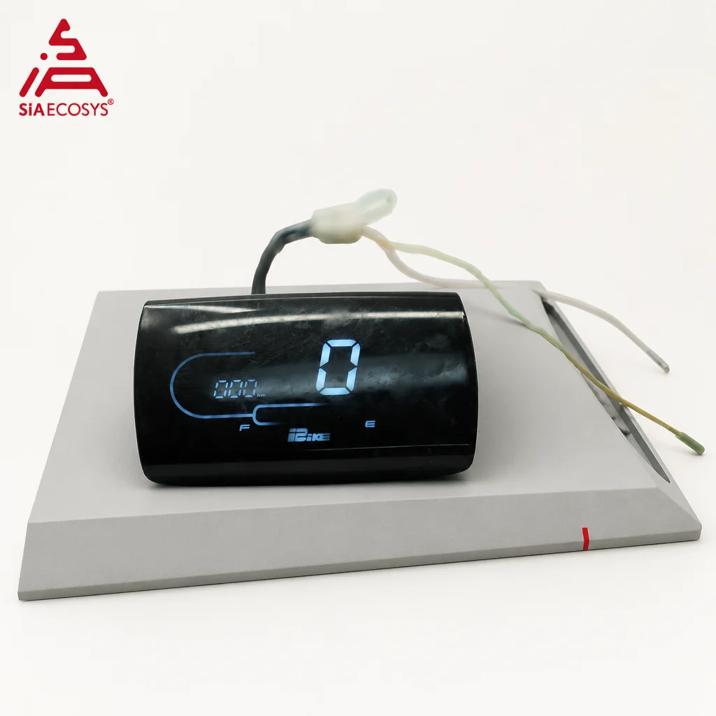 SiAECOSYS 156C Digital Speedometer Instrument Dashboard for Electric Scooter Motorcycle Modern EV Display