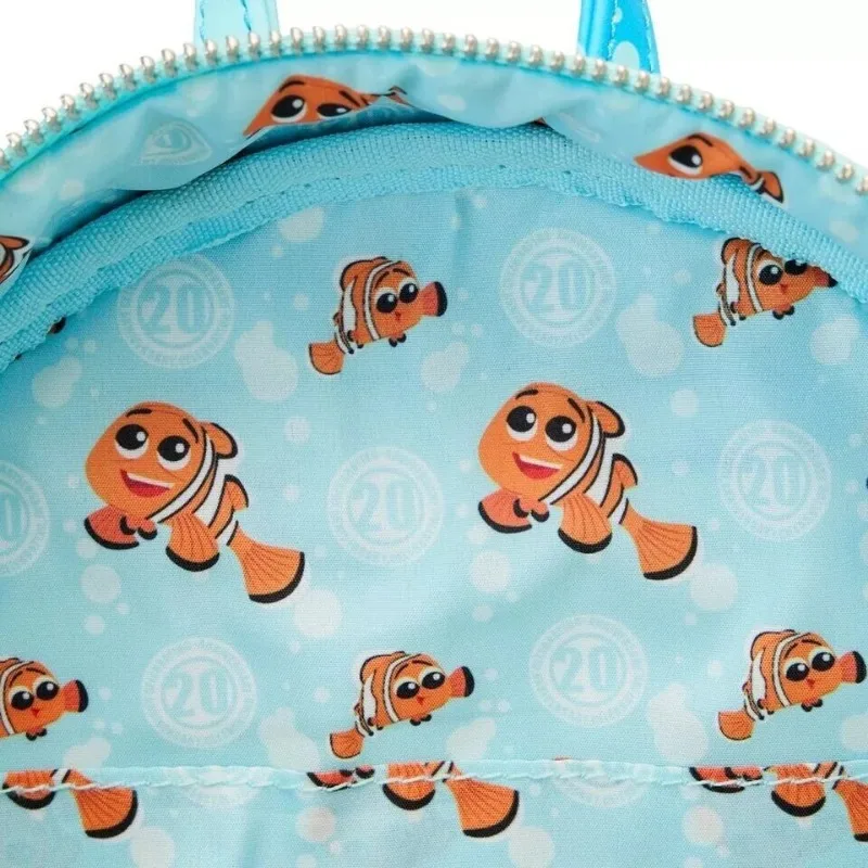 Loungefly Disney Pixar Finding Nemo Bubble Pockets Leather Fashion Mini Backpack