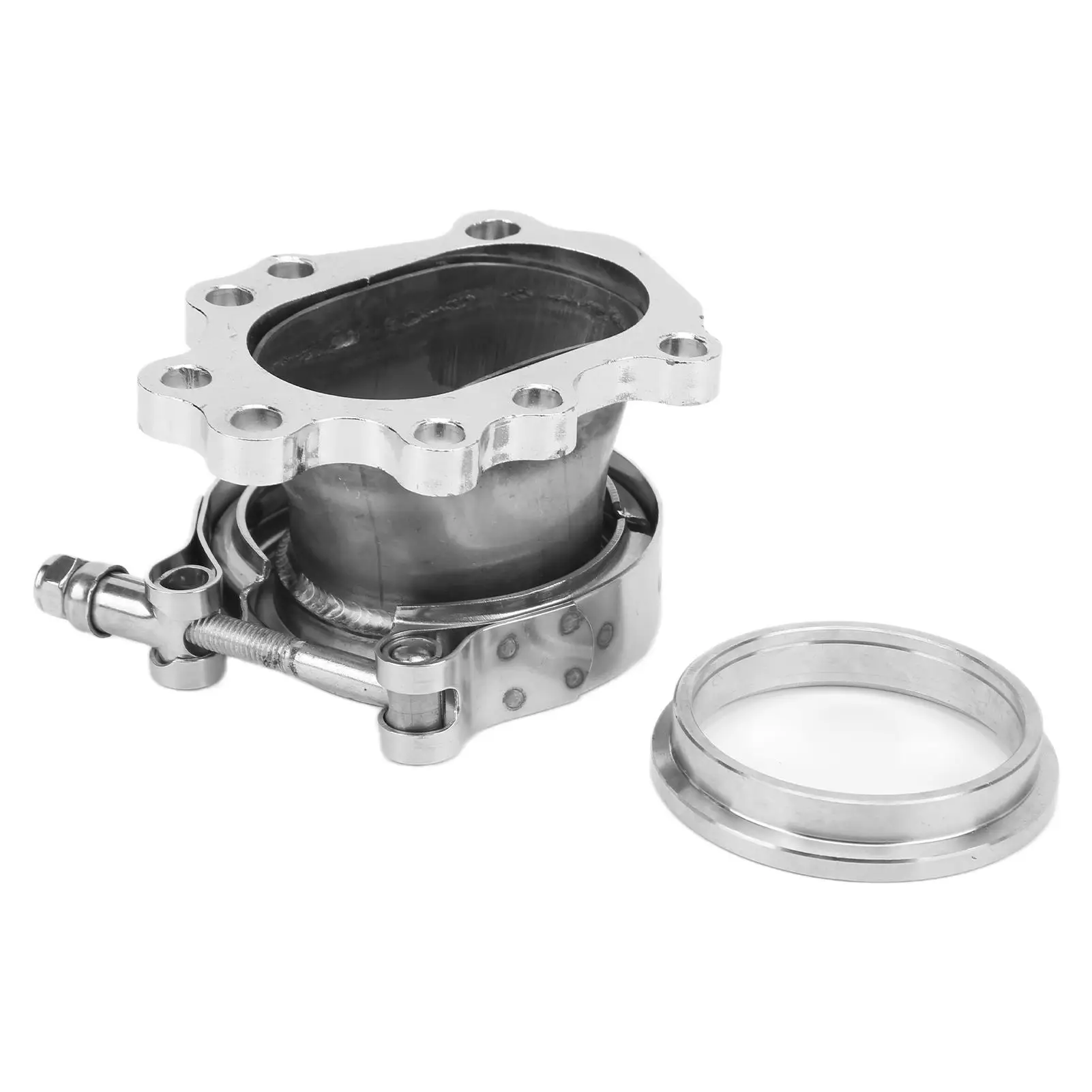 

Stainless Steel 2.5in V Band Downpipe Flange Adapter for T25 T28 GT25 GT28