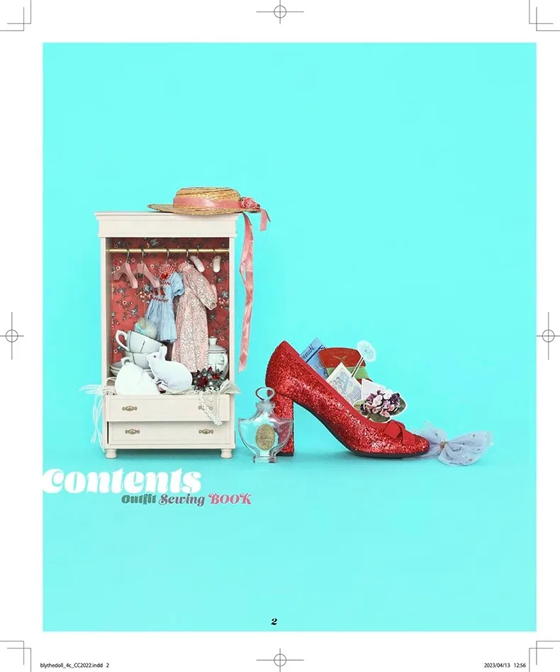 DIY Blythe Doll Clothes Sewing Book - Step by Step Fashion Patterns & Illustrated Tutorials for Custom Outfits