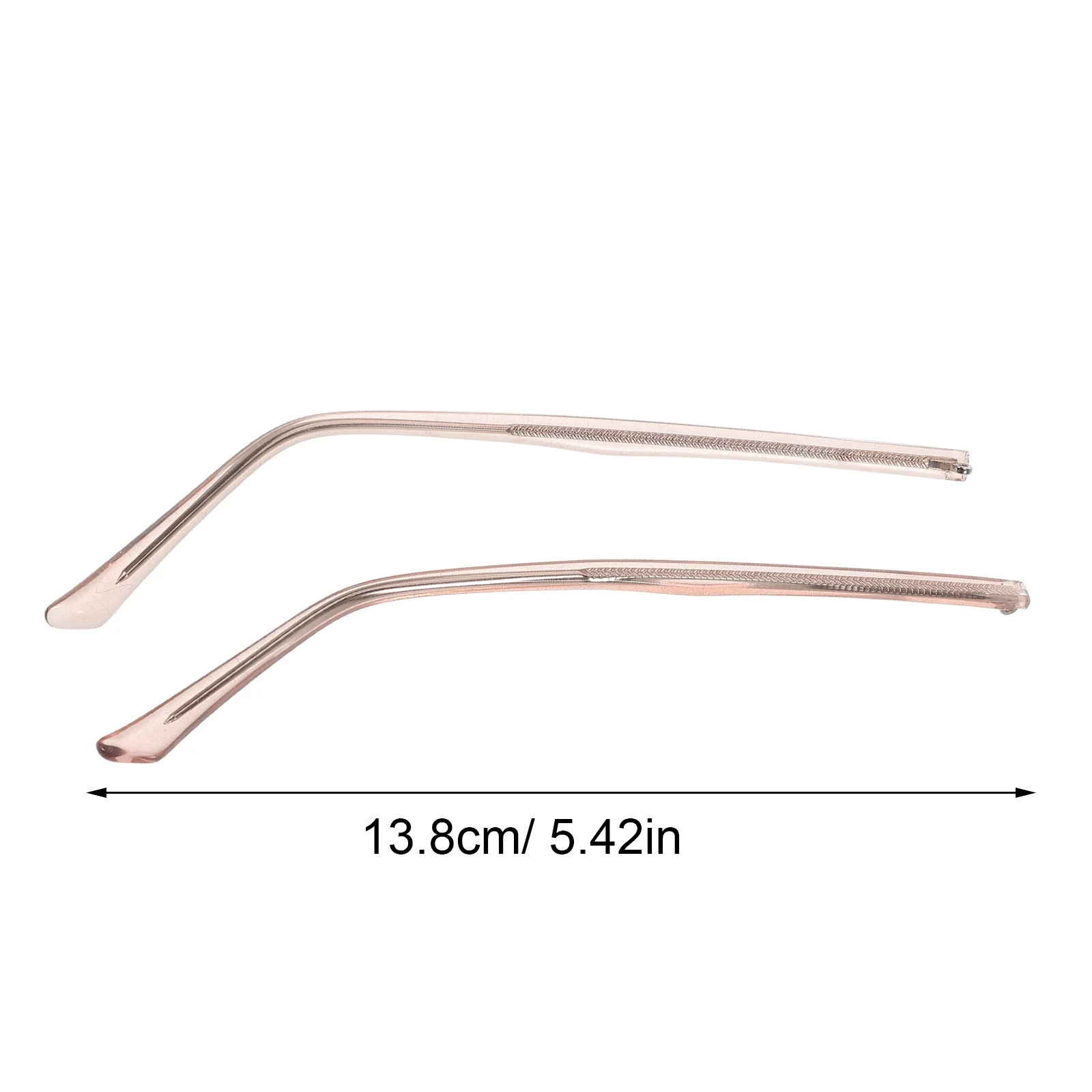 1Pair Metal Frame Arms Crystal Universal Eyeglass Replacement Temples for Glasses Repair Eyewear Accessories Eyeglasses Frame