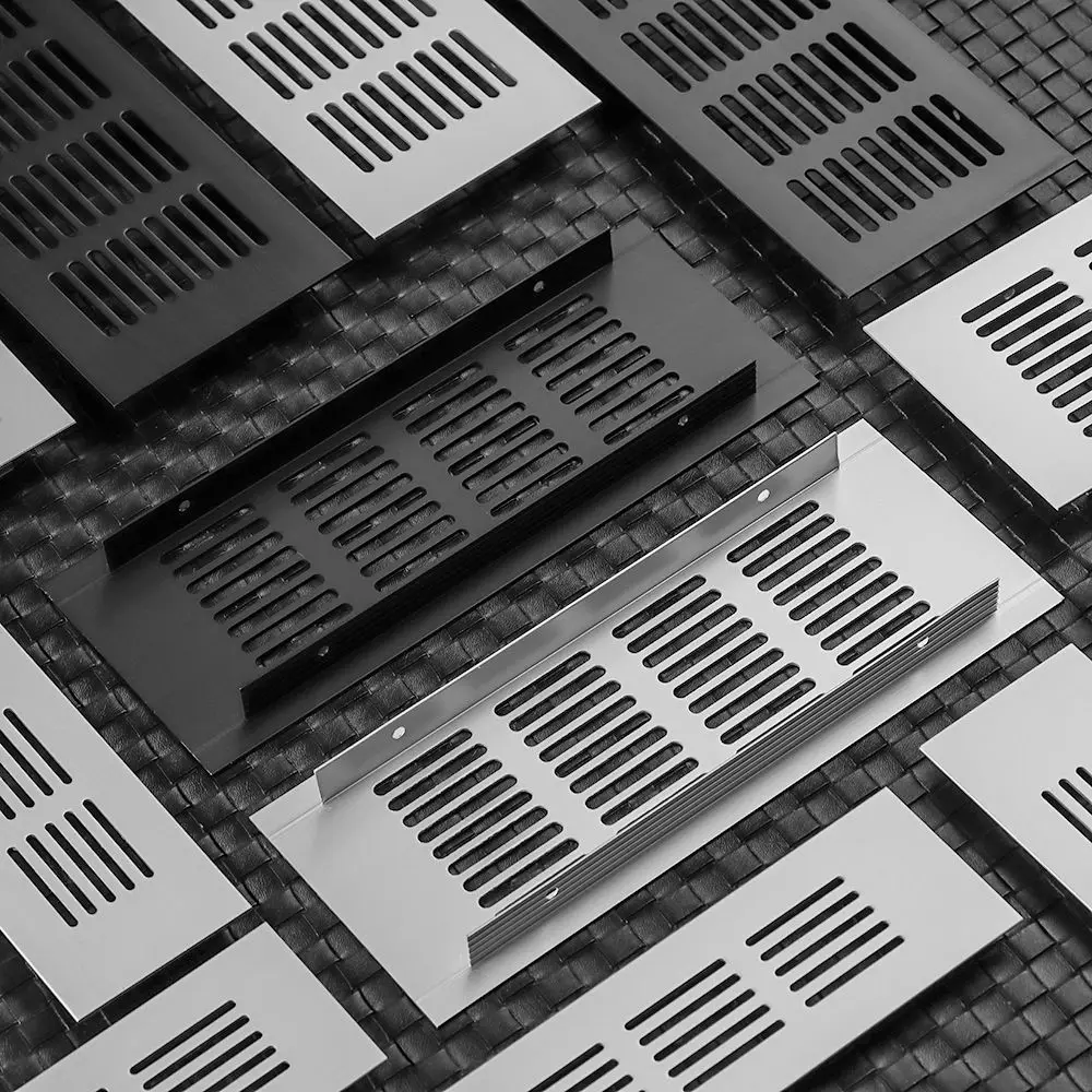 Furniture Hardware Durable Louver Closet Shoe Wardrobe Accessories Air Vent Decor Ventilator Grille Vents Cover Hole Ornaments