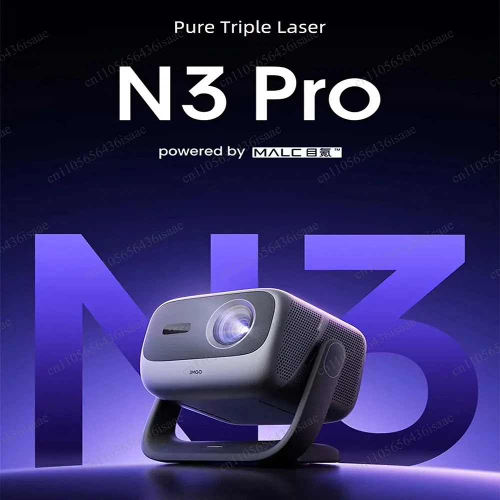 N3 Pro 4K RGB Laser Projector｜3000 Lumens 5000:1 Contrast HDR Smart Home Theater