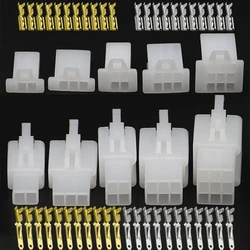 2.8mm 1P/2P/3P/4P/6P/9Pin Automotive Electrical Wire Connector Male Female Cable Terminal Plug Kits Motorcycle Ebike Car