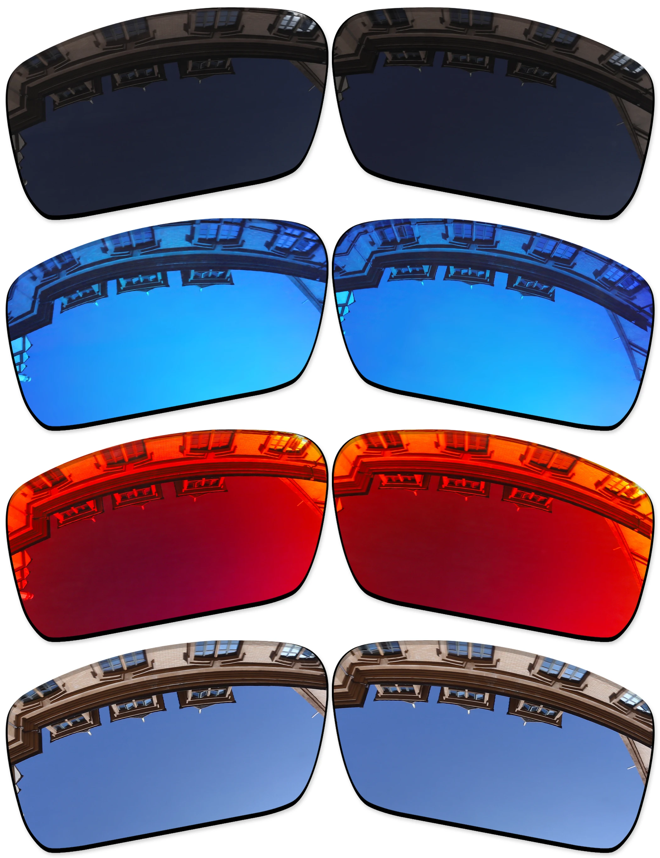 

Vonxyz 20+ Color Choices Polarized Replacement Lenses for-Oakley Conductor 6 OO4106 Frame