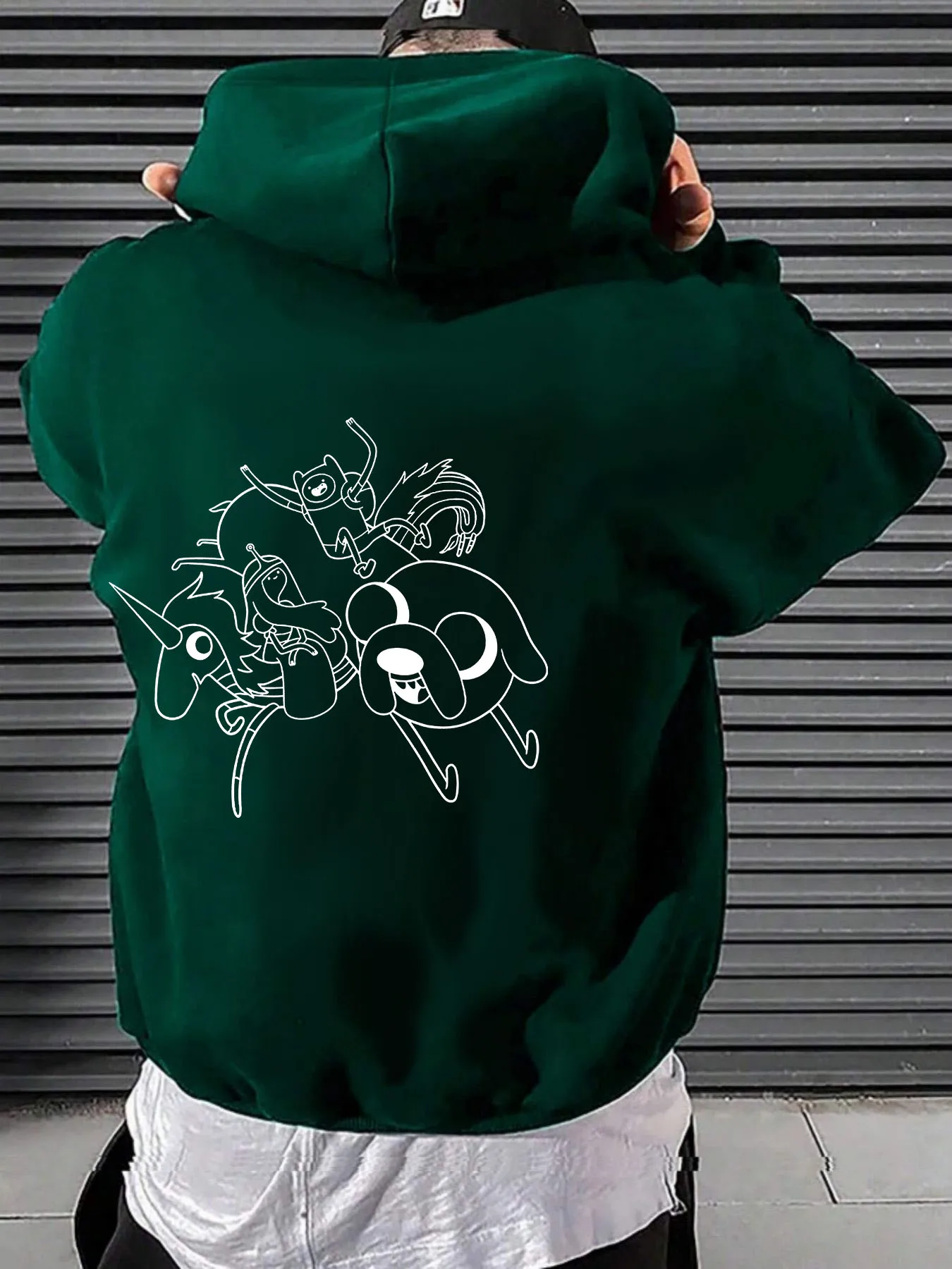 سويت شيرت كاجوال بغطاء للرأس للرجال لربيع وخريف - بلوفر ناعم ودافئ مع غطاء رأس قابل للتعديل، مناسب مريح للتنقل اليومي وعطلة نهاية الأسبوع #3