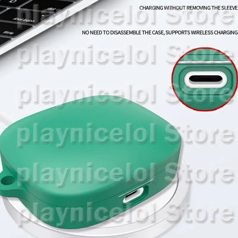 E8BA Guardia flexible Earbud Case cáscara a prueba choques Manga antidustado Evite entrada humedad tierra para 7s