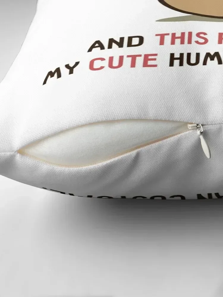 This is my human costume Potato Throw Pillow home decor items Cushions Cover Sofas Covers pillow