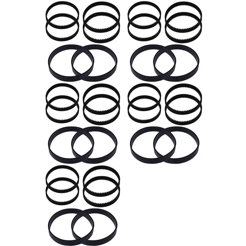 

【ADORN】30PCS Replacement Vacuum Belt Set For Bissell Proheat 2X Revolution Pet Pro Cleaner Models 1986,1964,2007,2007P