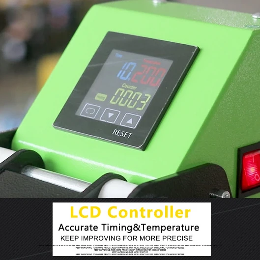 الصحافة الحرارية ذات التصميم المفتوح التلقائي لتي شيرت 38*38 لوحة التدفئة