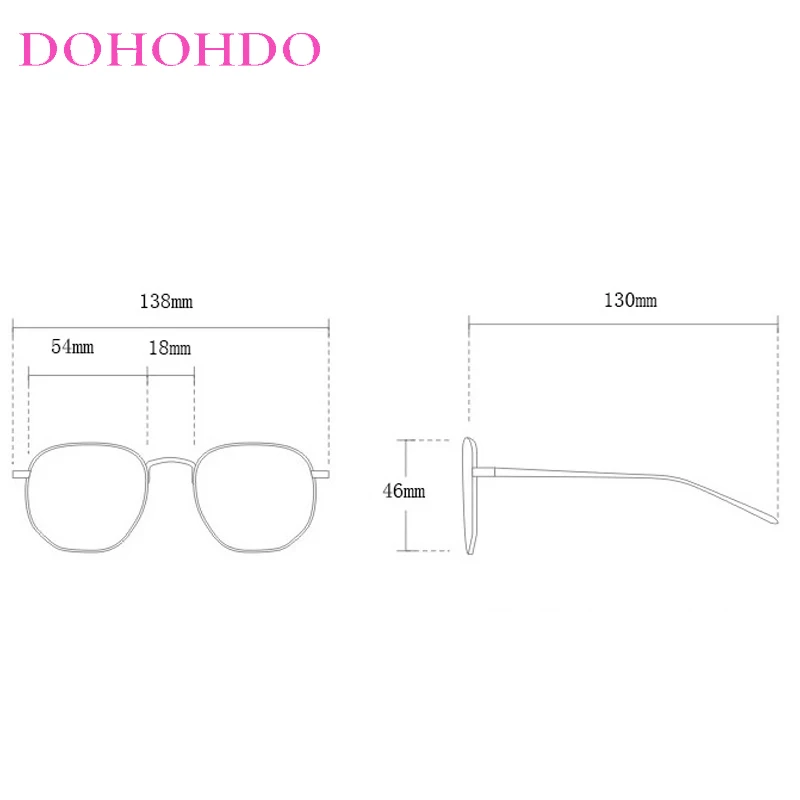 Luxury Vintage Metal Big Frame Cat Eye Designer Brand Optical Eye Protection Men Women Glasses Computer Anti-Blue Light Eyewear view 5