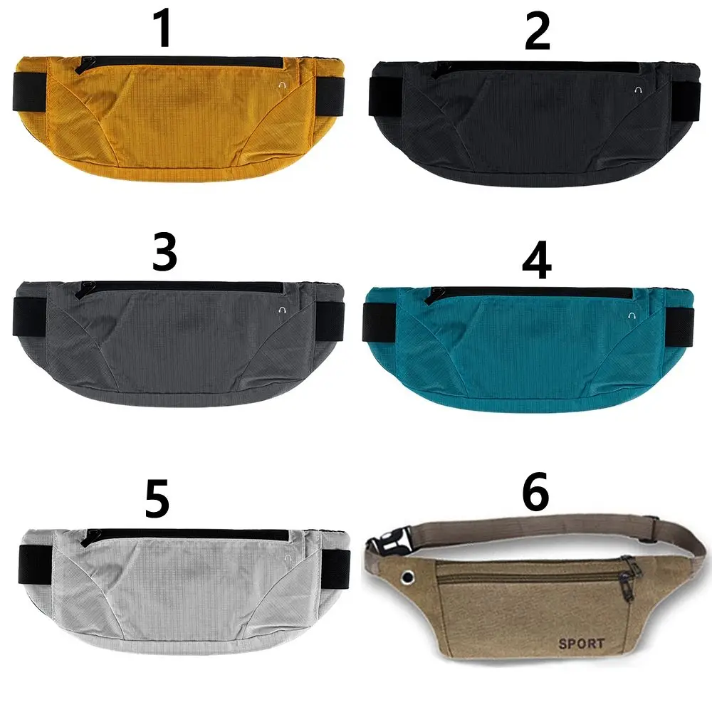 Colorful Waist bag Waterproof Waist Bum Bag Running Jogging Belt Pouch Zip Pack Sport Runner crossbody bags for women