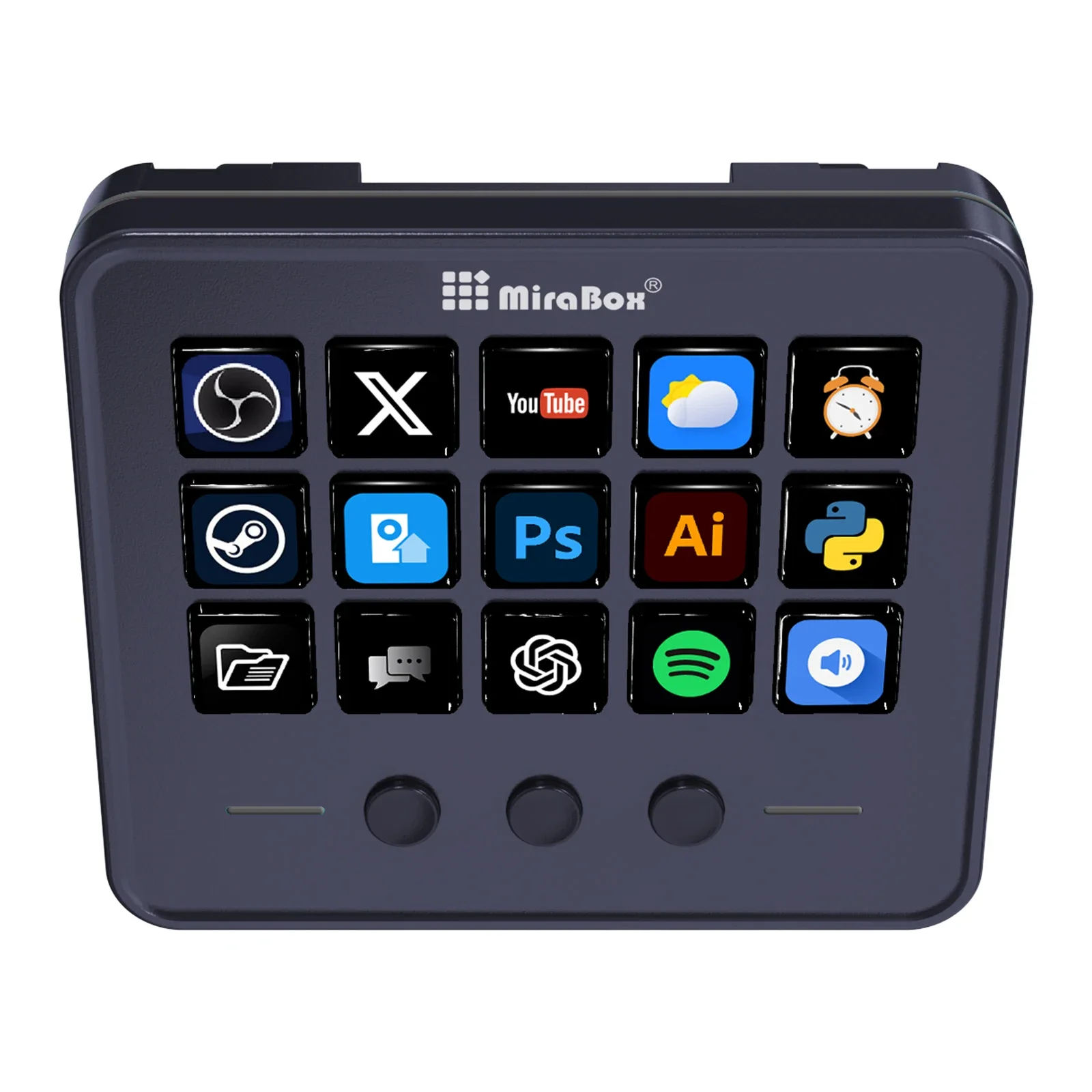 Mirabox M18 V3 Visual Custom Keyboard Release Smart Console Mini Keyboard