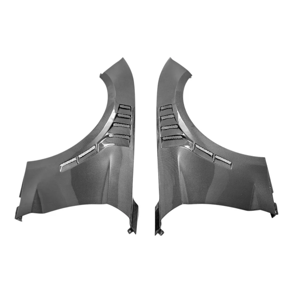 Modified GT500 Style Carbon Fiber Fibre Front Side mudguard for Ford Mustang S550.1 S550.2 2015 - 2017 2018-2023