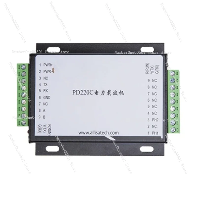 Power Carrier Communication Module AC and DC General RS232/RS485 Interface Industrial Aluminum Housing