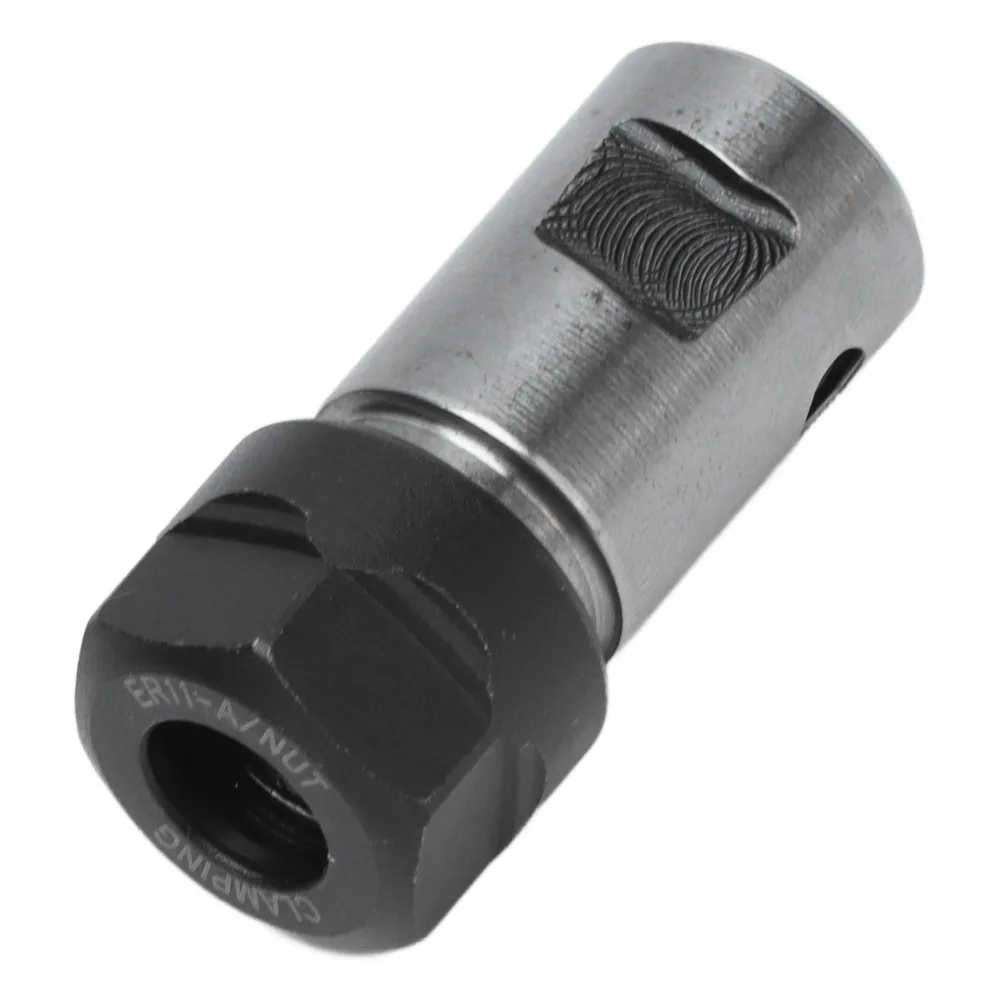 5mm Hole Diameter Collet Chuck Holder ER11 Deep Hole Machining Spindle Extension Rod Alloy Steel Precision Milling