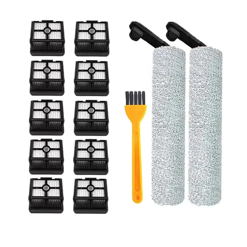 

Для Dreame H12 Pro/H12 Plus Сменный ролик и фильтр Hepa для пылесосов для влажной и сухой уборки, аксессуары-Лучшие продажи