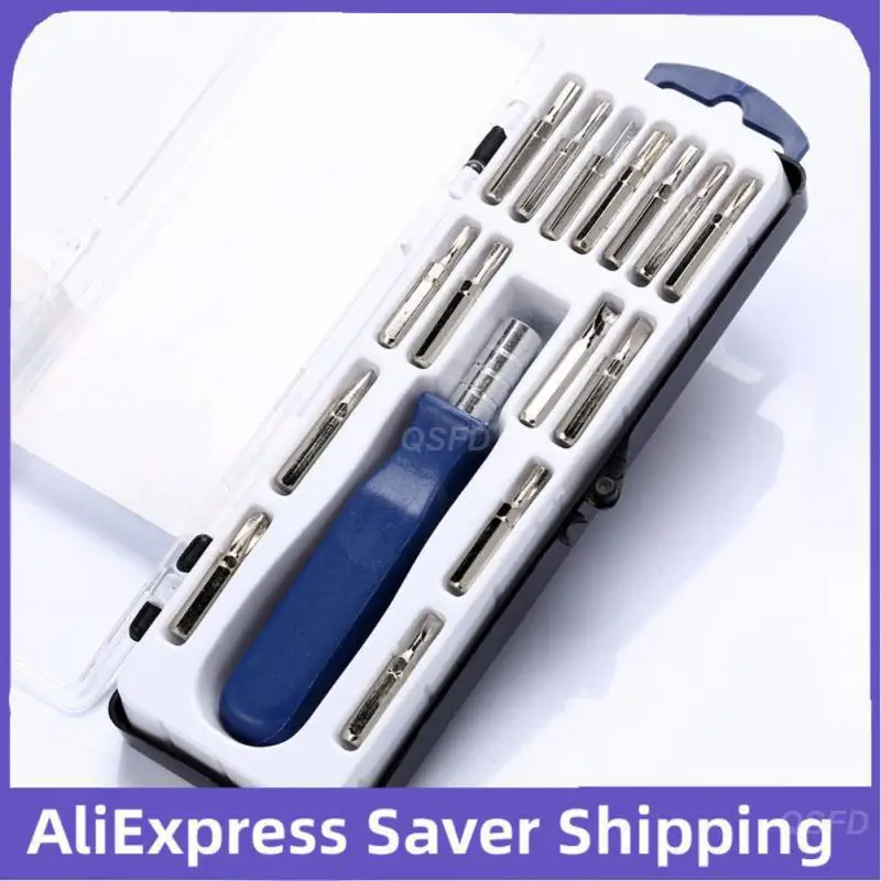 Chave de fenda Set with Magnetic Screwdriver Bit, Multipurpose, Small, Mobile Phone, Watch, Computer Repair Tool