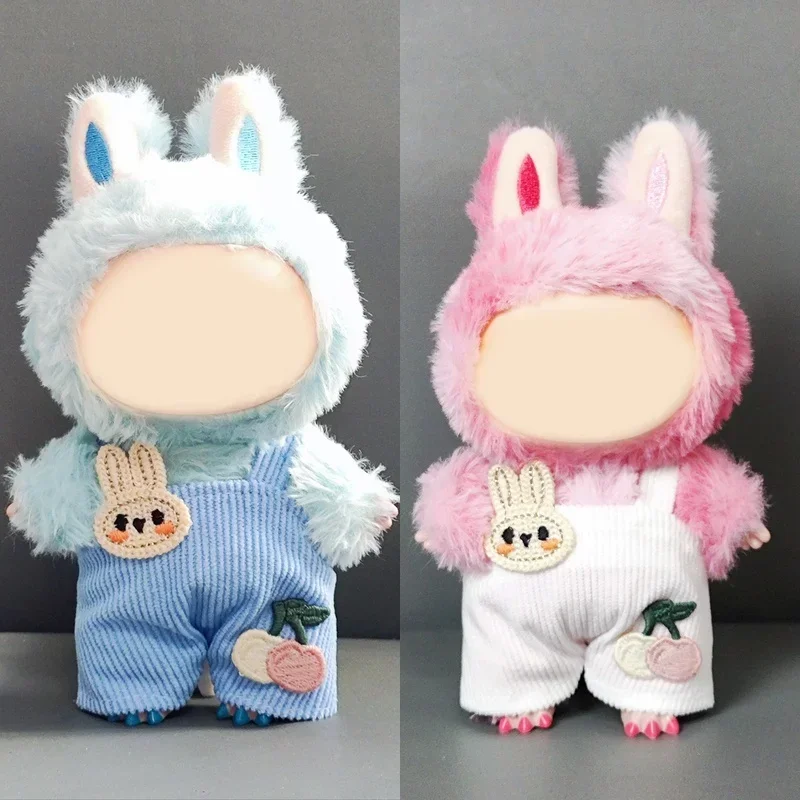 

Для 15 см Labubu, сменный наряд, сменный комбинезон для гардероба, комбинезон с героями мультфильмов для куклы