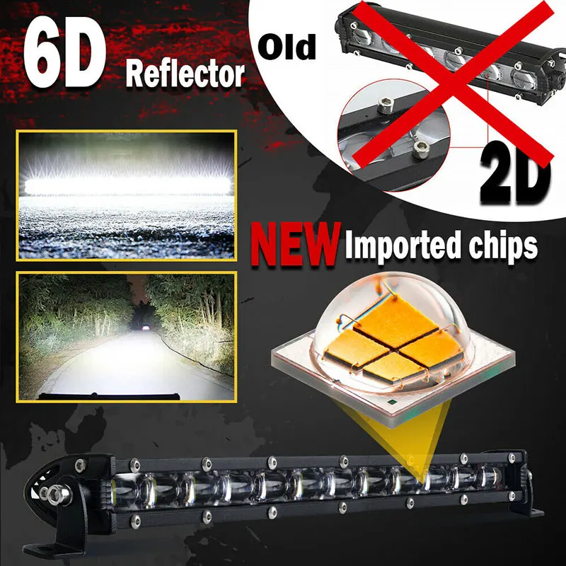 8inch 480W SUV Driving Fog Lamp Spot Flood Work Light Worklight Led Work Lights For Off Road Vehicle SUV Car Trucks