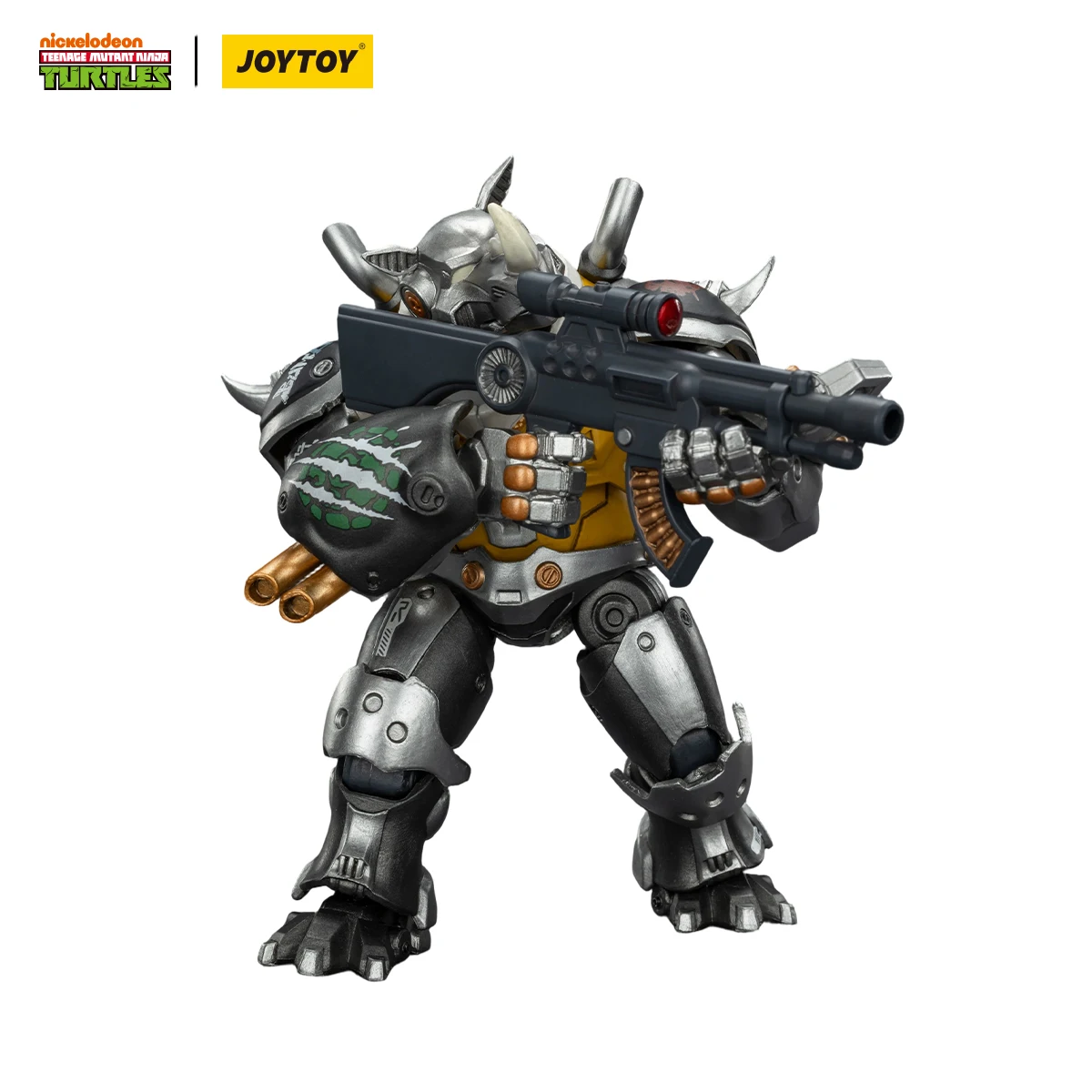 

JOYTOY 【24 hours delivery】TMNT Super Bebop Mighty Rocksteady 1/18 Action Toys