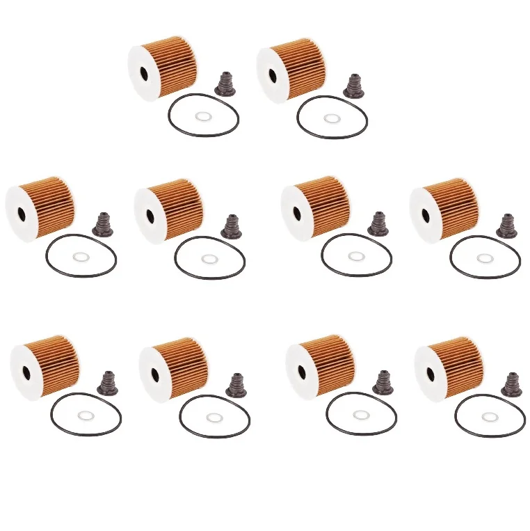 10 шт. масляный фильтр для HYUNDAI i30 i40 KONA TUCSON KIA CEED OPTIMA PROCEED SPORTAGE STONIC XCEED 1,6 26320-2U000 OX1077D