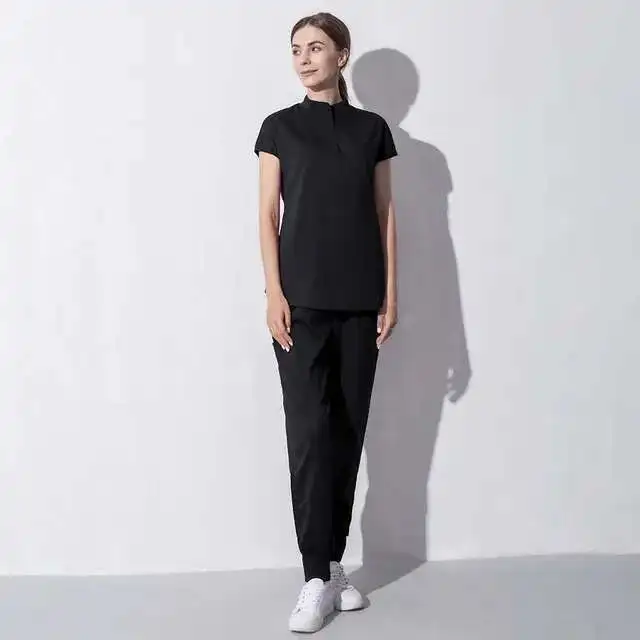 

Высококачественная рабочая одежда для красоты и здоровья, скрабы, костюмы, топы + брюки, скраб для кормления, спортивные штаны с карманами, рабочая одежда, униформа для спа