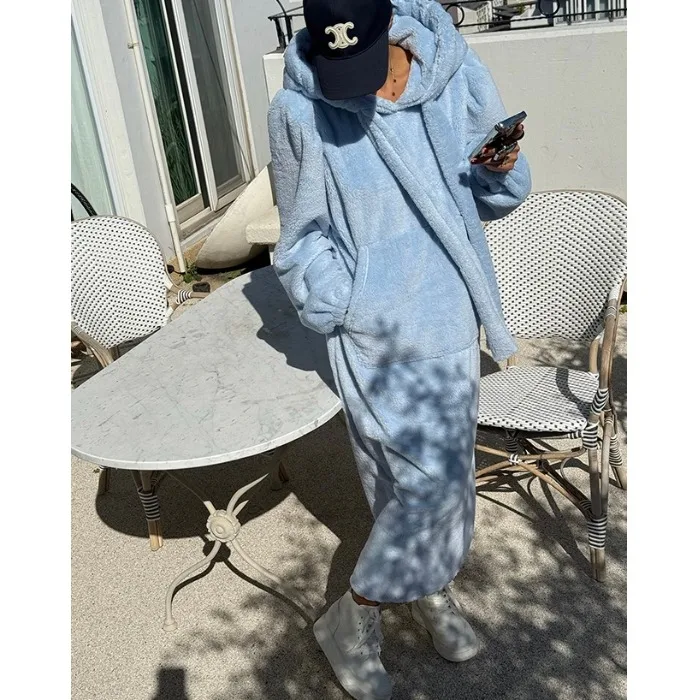 السيدات شيك الكورية Sle طويل الدكتور مع غطاء محرك السيارة معطف فروي دافئ الخريف الشتاء وصول جديد فتاة كسول Sle تخفيض العمر