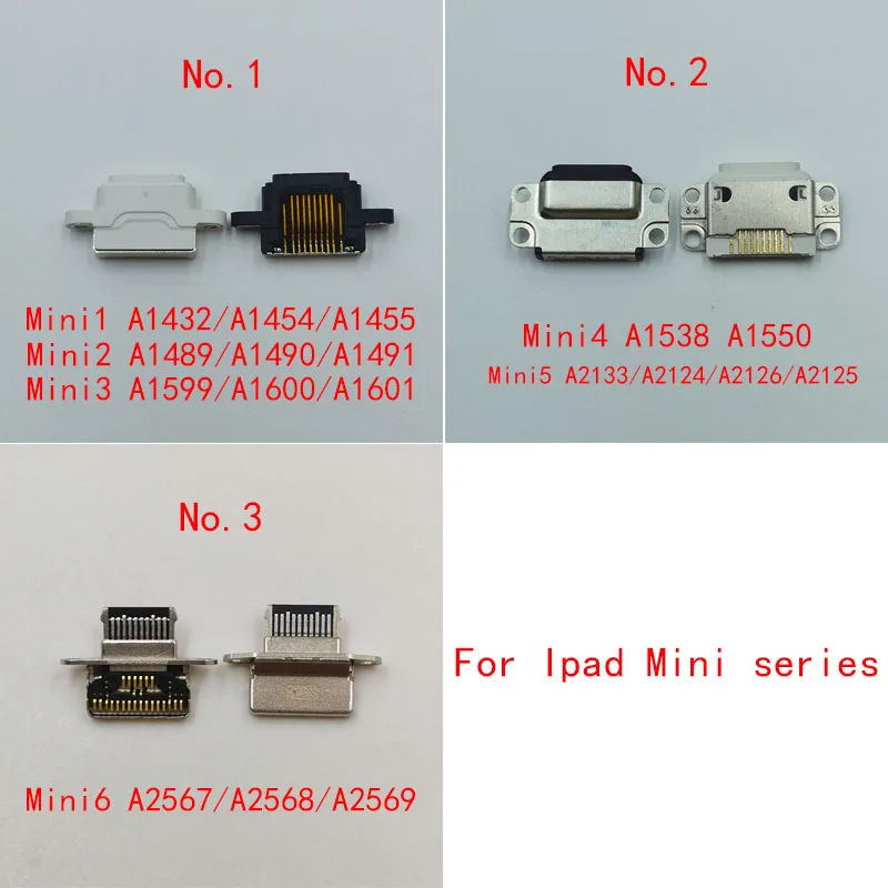 

5-10Pcs Usb Charging Connector For IPad Mini 1 2 3 4 5 6 A2567 A2568 A2569 A2133 A2124 A2126 A2125 A1538 A1550 Charger Port