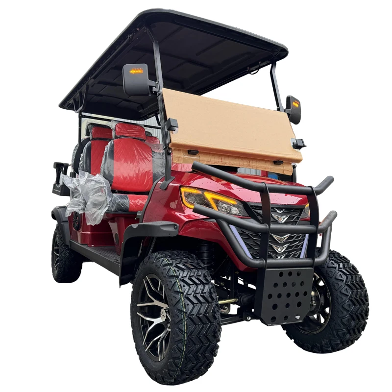 MMC New Design Private Club Club Cart VIP Honoured Guest Off-road Golf Cart Lithium Battery 2+2 Seats Electric Golf Cart