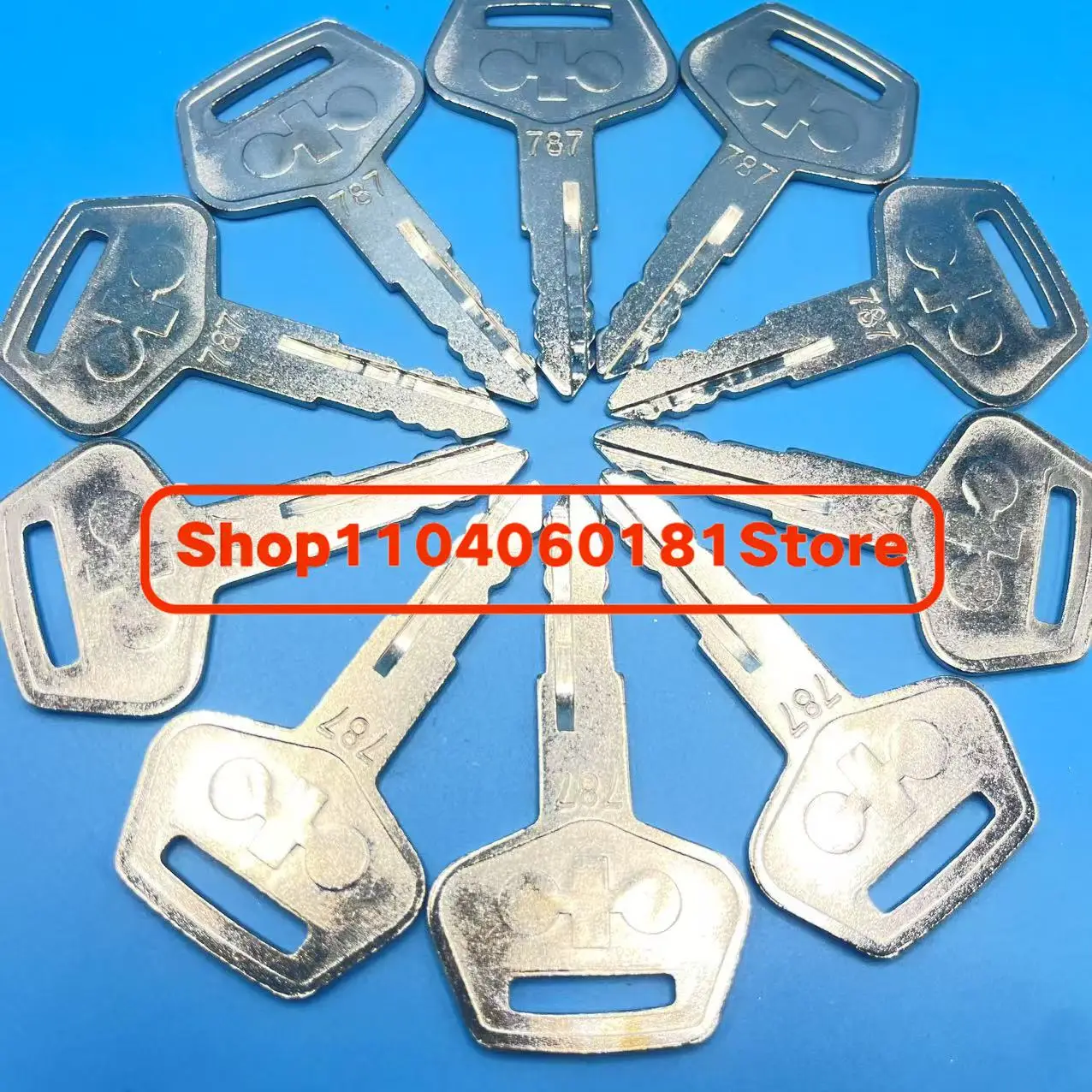 

10 шт. 787 ключ зажигания экскаватор тяжелое оборудование для двигателя PC200 TR 261434 -0001