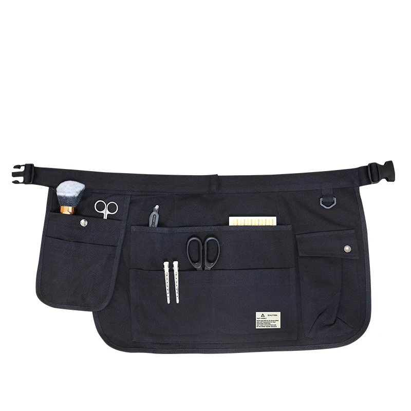 Cotton Canvas Waist Apron Suitable for Both Men and Women With 9 Pockets Barbers Beauty Salons Garden Carpenters