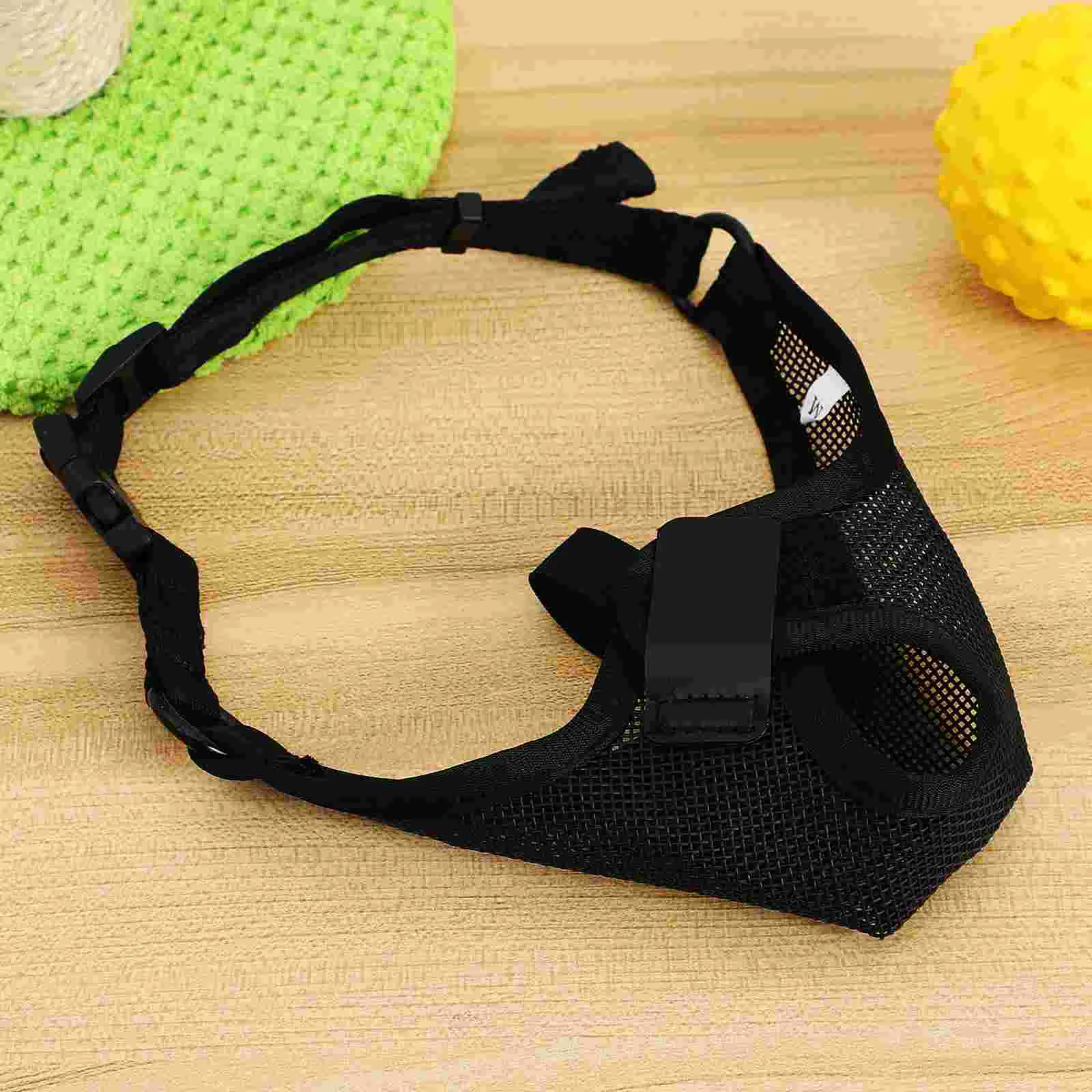 Dog Mask Muzzle For Breathable Medium Sized Mesh Soft Large Dogs Muzzles Covered