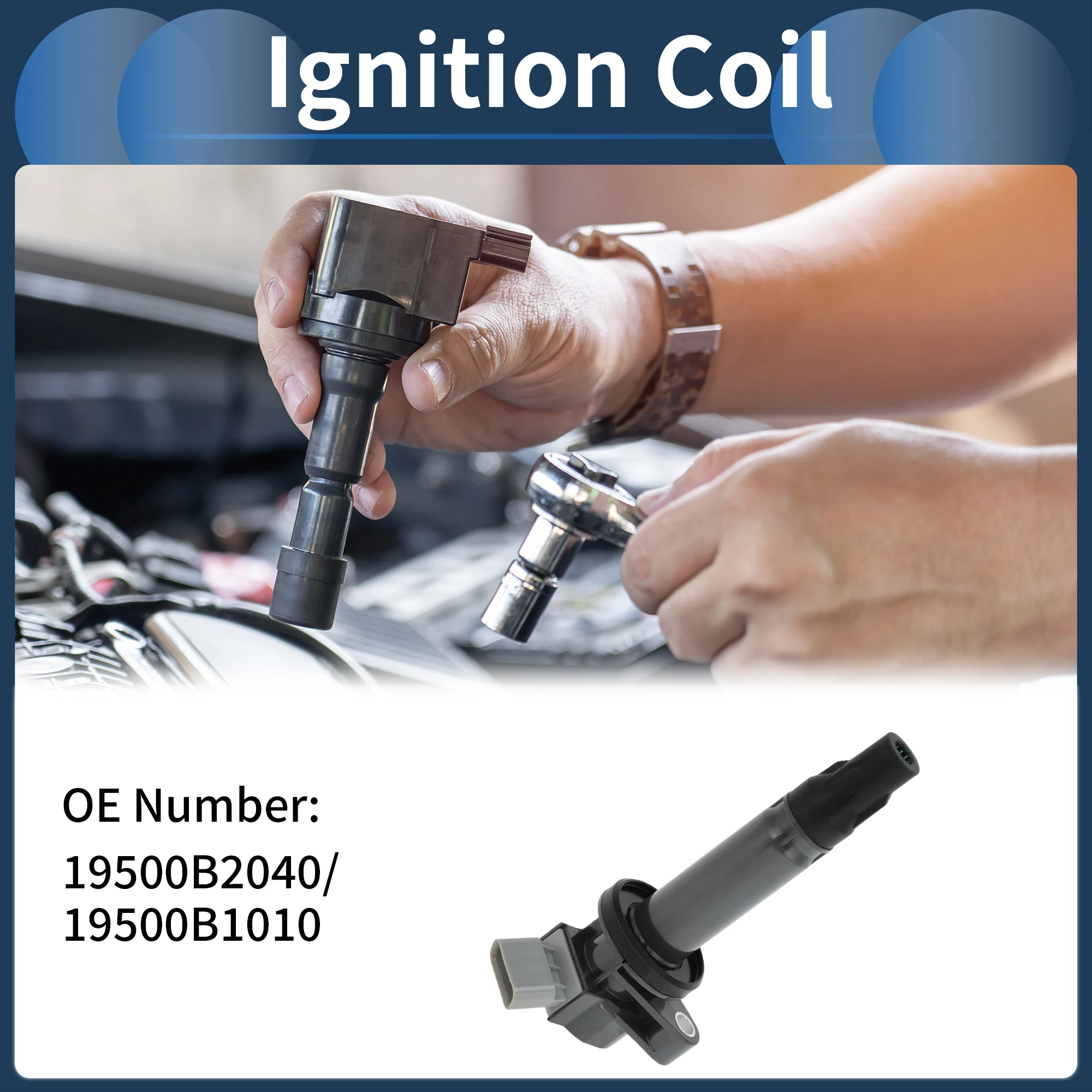 

Комплект катушек зажигания UXCELL No 19500B2040 для Daihatsu Sirion Hatchback