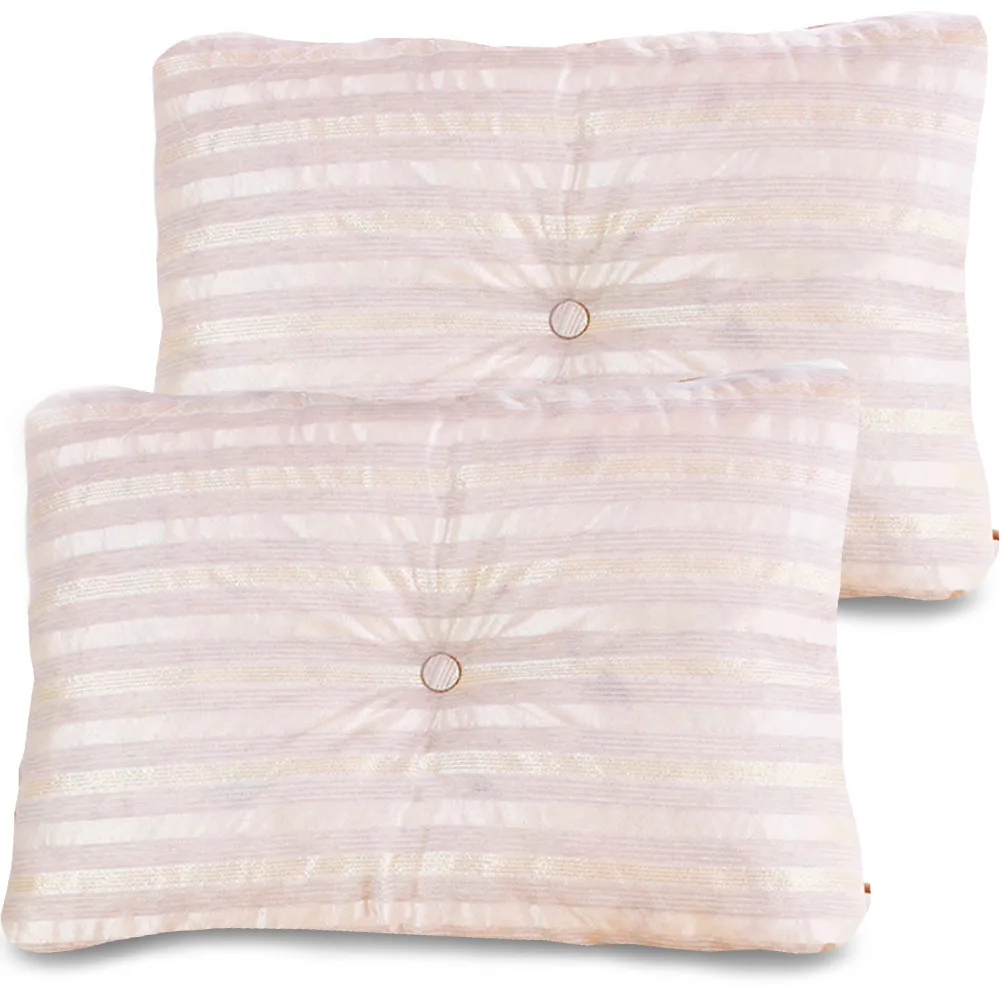 Kit 2 Pieces Cushion With Filling Foam Flakes 45x65cm Bf Pads