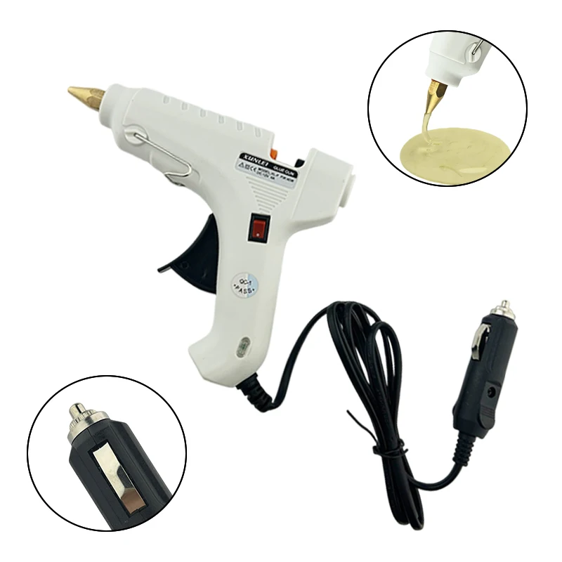 

Automotive use Car mounted Big glue gun 100W glue gun Cigarette lighter plug Suitable for 11mm Rubber Stick