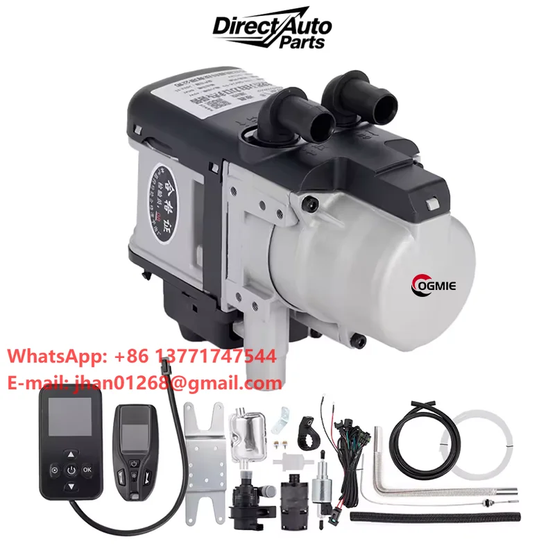 OGMIE 6kw Hydronic Coolant Dies el Water Heater 12v 24v Liquid Heating Preheater for Car Truck Cabin Engine Parking Designed V W