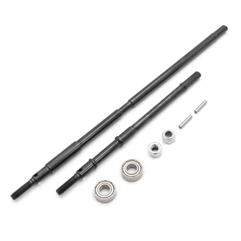 Reinforced steel axle connecting rod for rear axle for Axial 90053