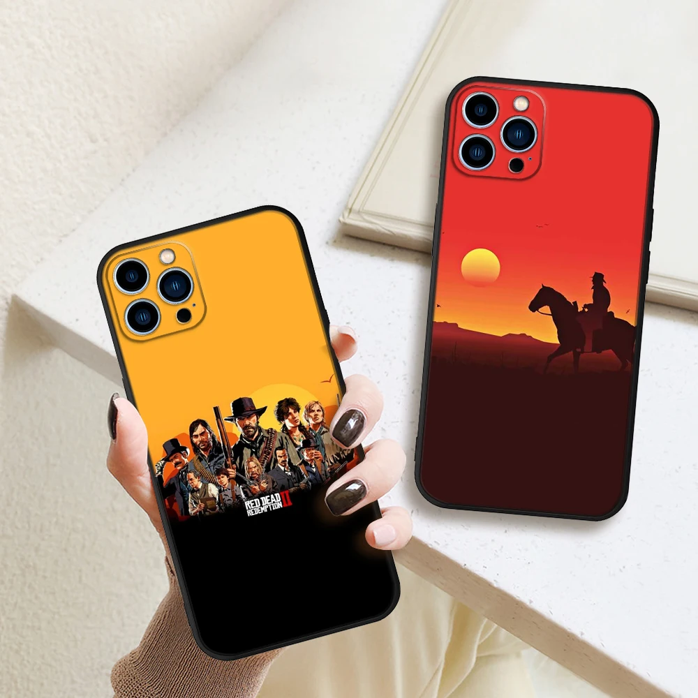 Чехол для телефона IPhone 12 Adventure Game Rdr2 ДЛЯ IPhone 13 11 12 Pro 8 7 Plus X 14 14 Pro MAX SE2020 XR XS MAX 6 6s Чехлы