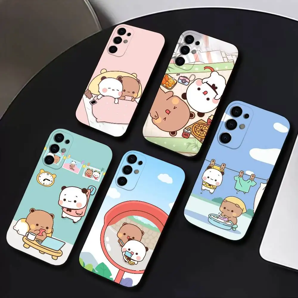 

Cartoon Cute BuBu-DuDu Phone Case Silicone Soft For Samsung S25,S24,S21,S22,S23,S30,Ultra,S20,Plus,Fe,Lite