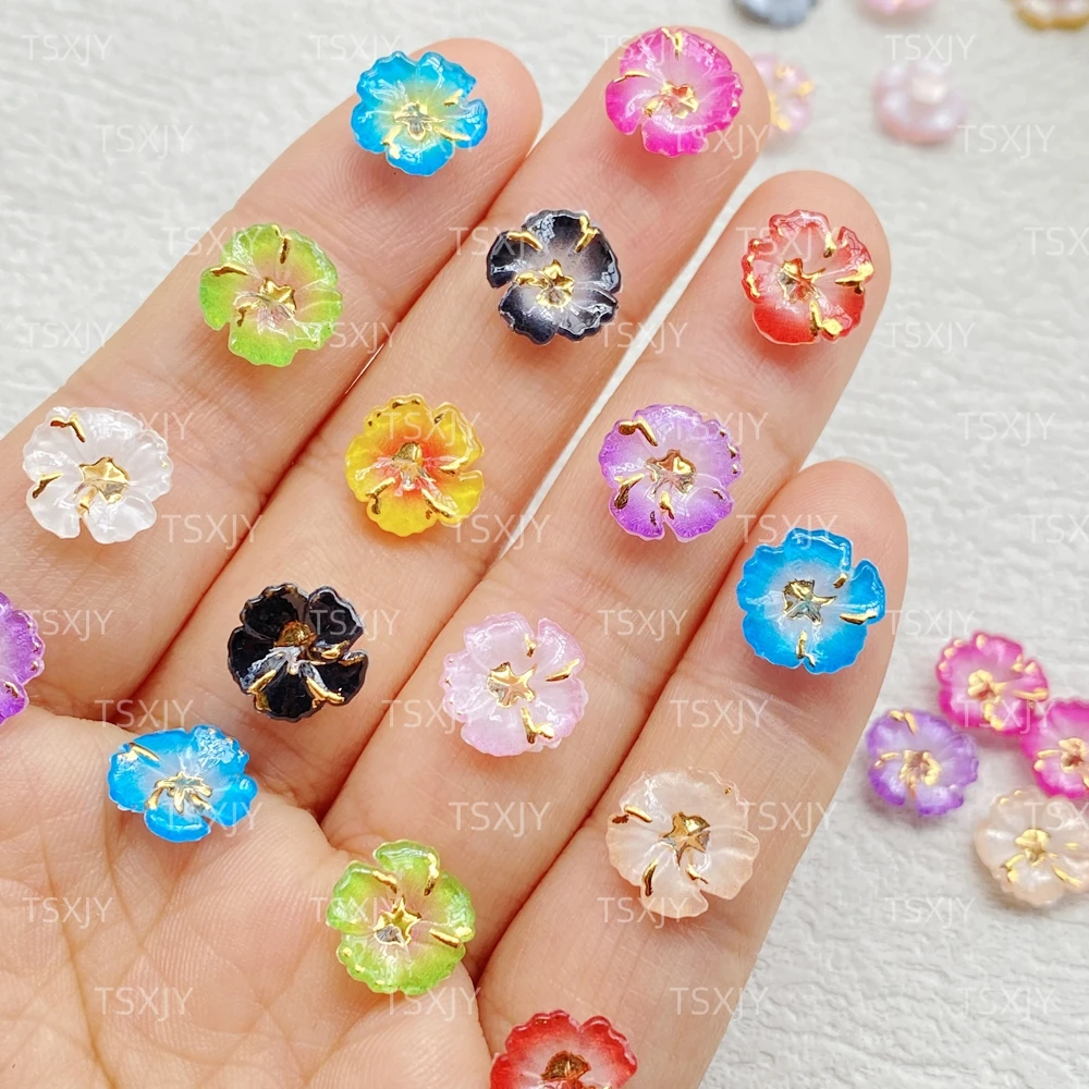Resin Art Design For Wedding - 40Pcs Cute Mini 3D colored acrylic