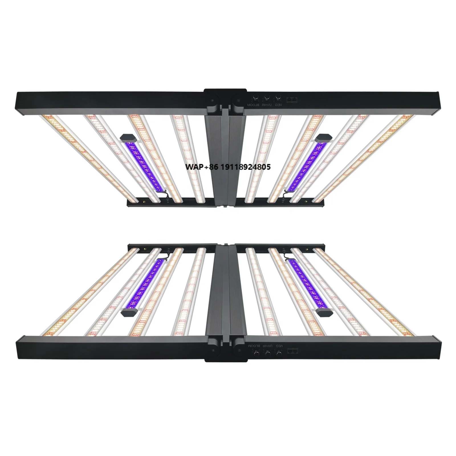 

Светодиодная лампа для растений 720W 1000W с регулировкой яркости, лучшая лампа для выращивания растений в помещении, УФ ИК полоса, полный спектр, Spider Lights, IP65