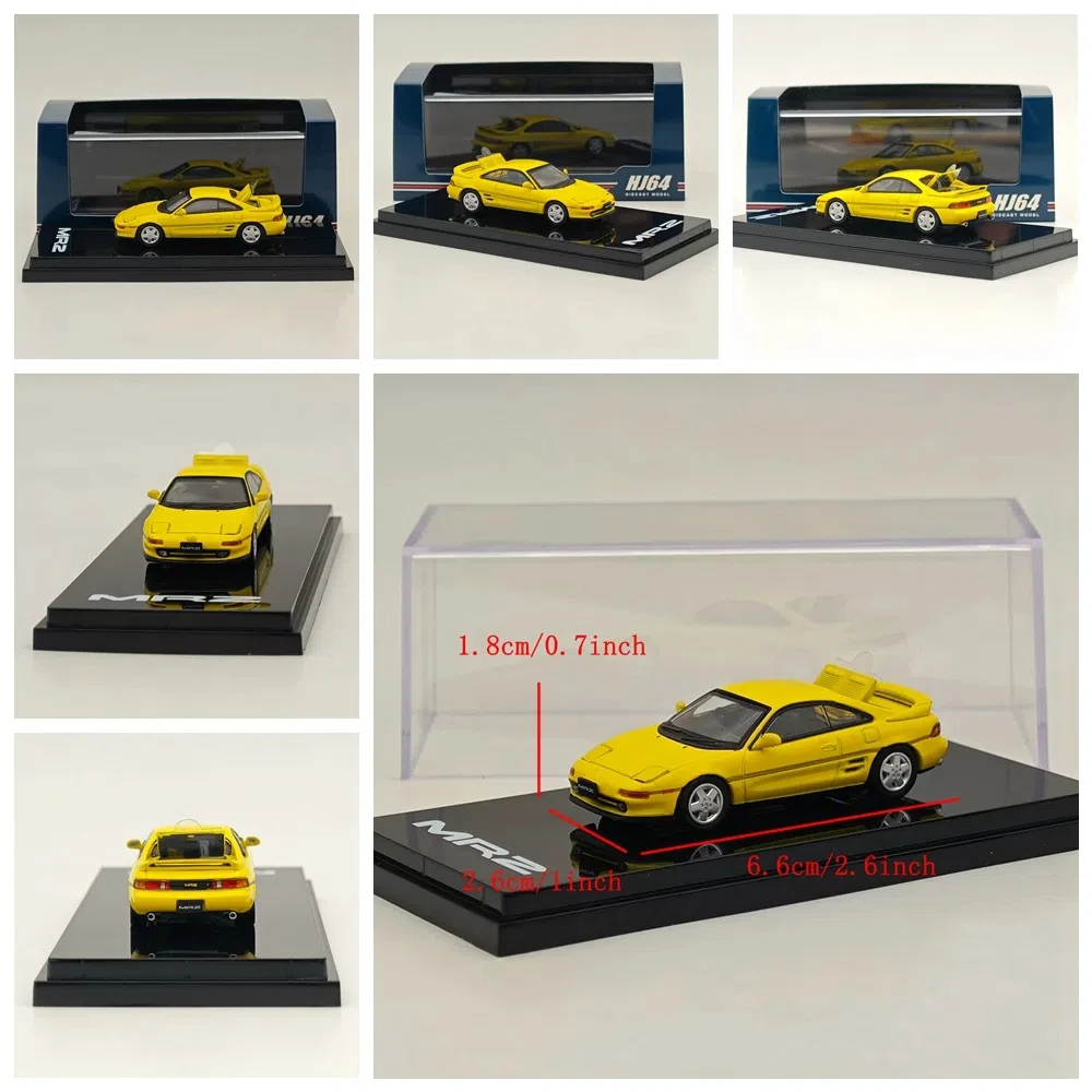 هواية اليابان 1/64 MR2 (SW20) GT-S 1991 HJ 642045   سلسلة Diecast نموذج سيارة مصغرة مجموعة محدودة نماذج السيارات لعبة المركبات
