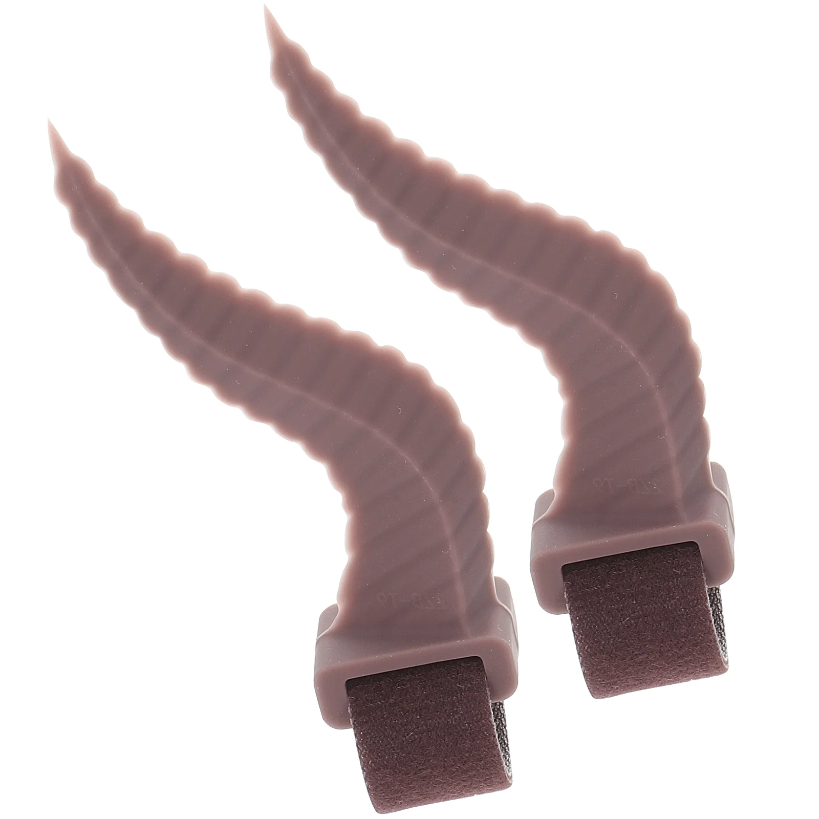 

4pcs Headphone Accessories Silica Gel Headset Attachment for Halloween Cosplay Gaming Ear Horns Headband Headdress