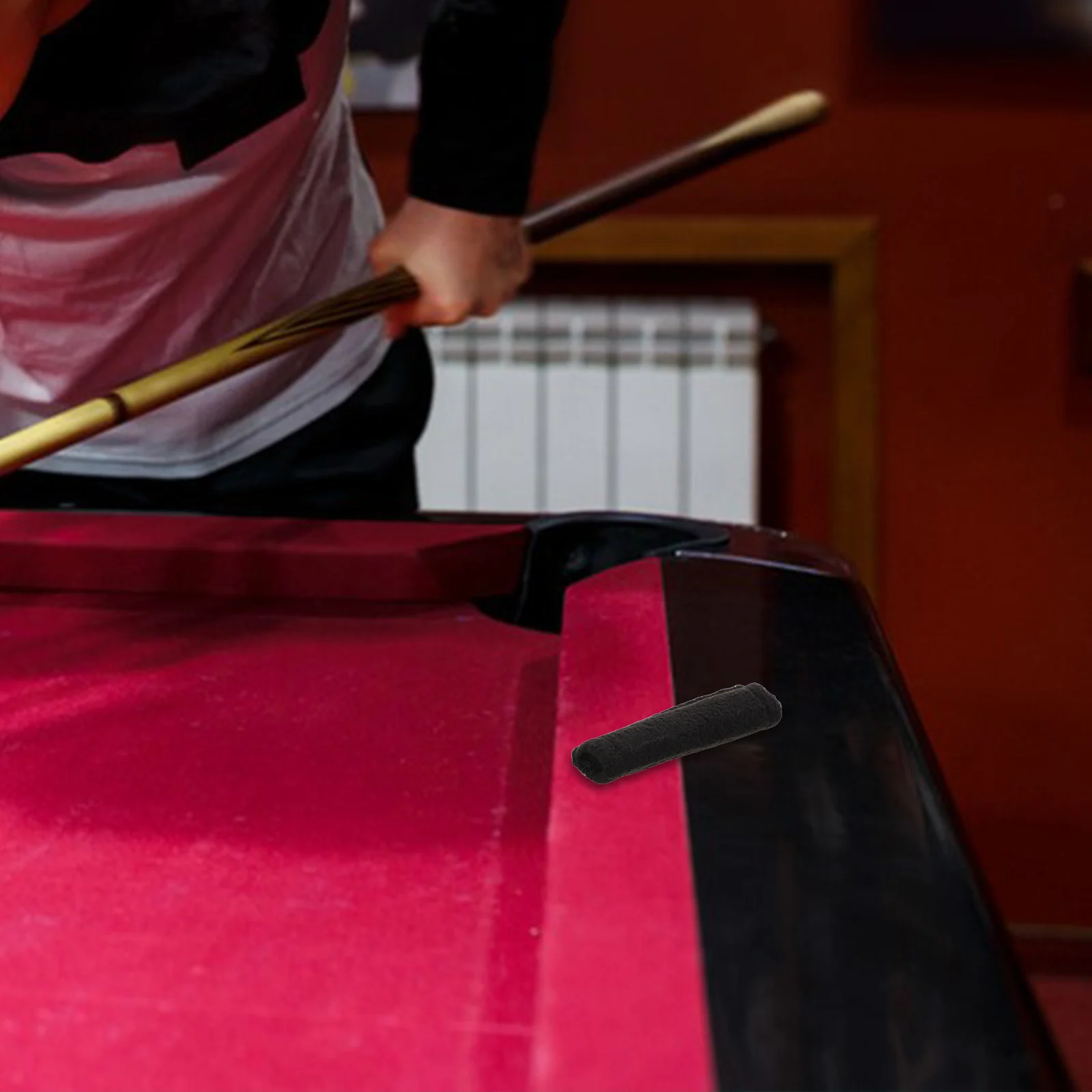 

2Pcs Dualsided Billiard Cue Cloth Shaft Cleaner Pool Accessory Polishing Pool Cue Shaft Cleaner Cloth Billiards Cleaning