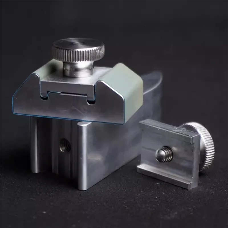 

Manual Hand Grinding Tool Fixture 3Pcs Aluminum Alloy Sandpaper Holder Clip Planer Polishing Diy Model Manual