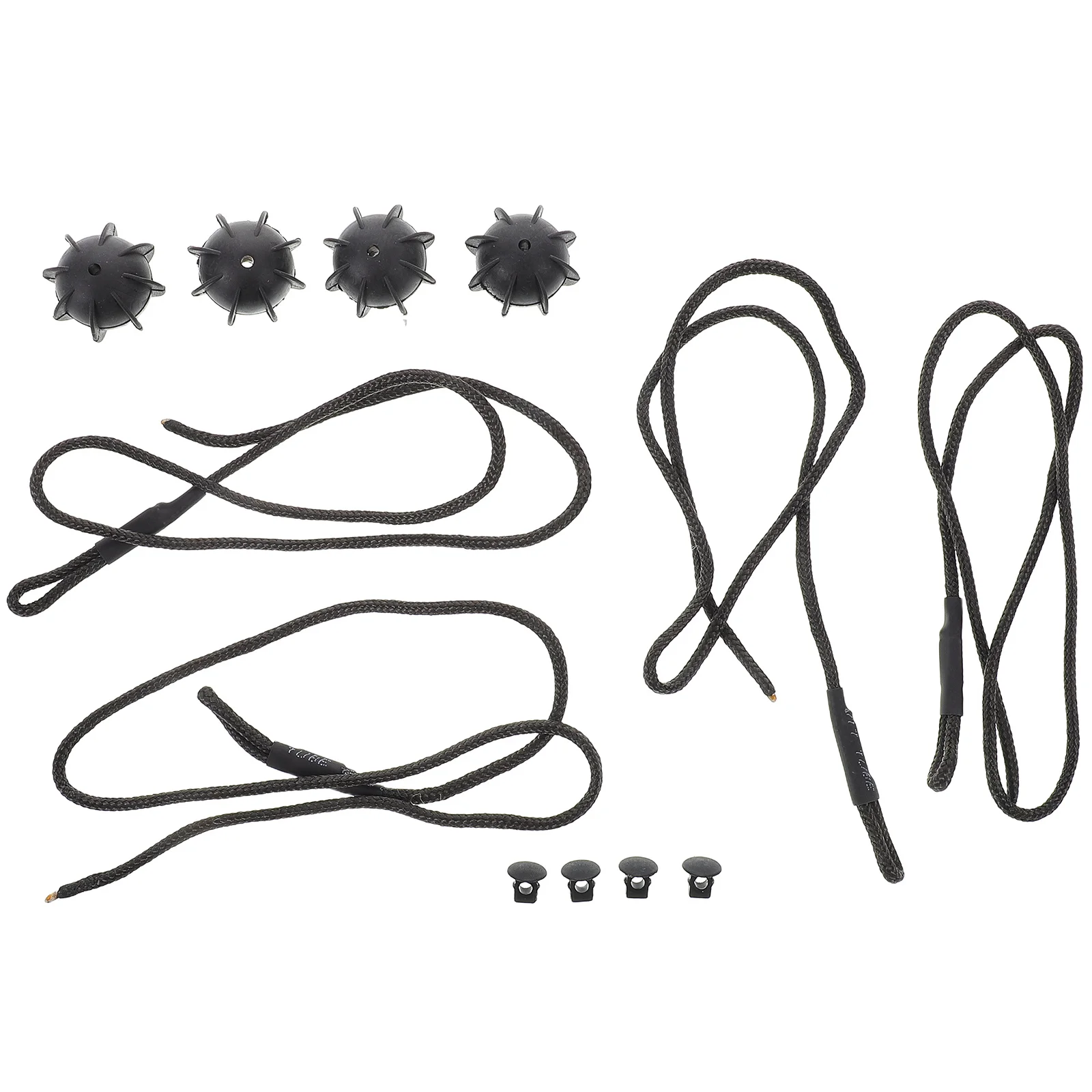 

4Pcs Rear Parcel Shelf String Heavy Duty Trunk Hanging Rope Car Storage Organizer Strap Rear Interior Hatch Cover Suspension