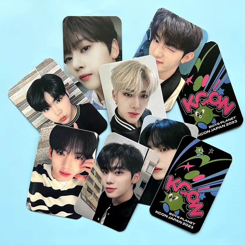 Kpop Zb1 Kcon 2023 9 Stuks Speciale Fotokaarten Jongens Planeet Nieuwe Idolen Lomo Kaarten Zhanghao Ricky Papieren Kaarten Zerobaseone Fans Geschenken
